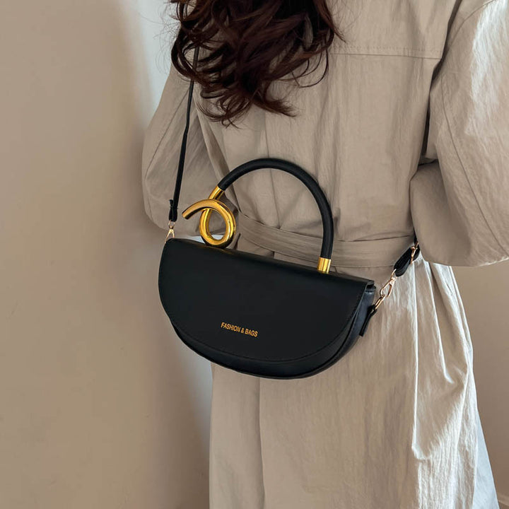 Damenhandtasche mit elegantem Schwunggriff Nord Taschen