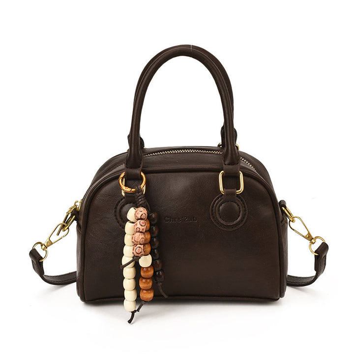 Damen Mini-Handtasche mit verspieltem Anhänger Nord Taschen