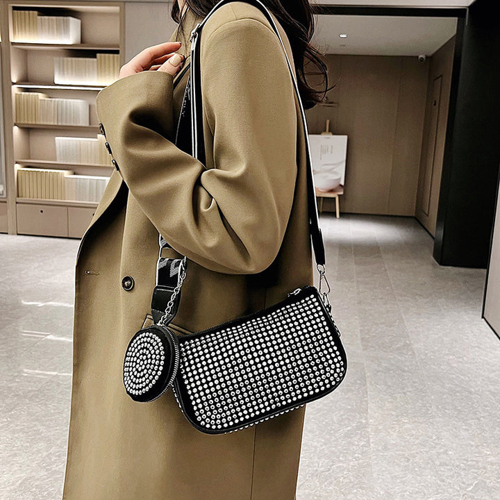 Damen Handtasche mit Strassverzierung Nord Taschen