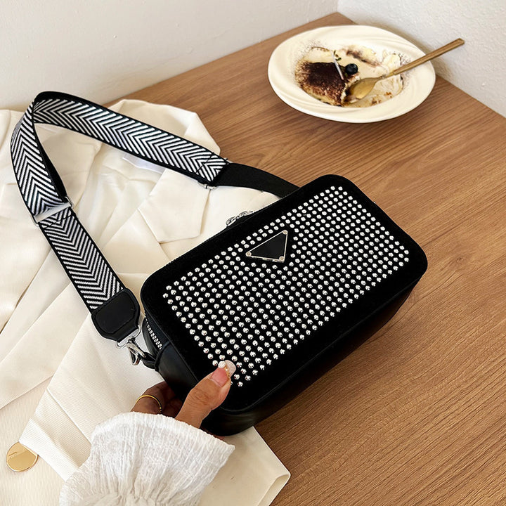 Damen Glamouröse Handtasche mit Strassbesatz Nord Taschen