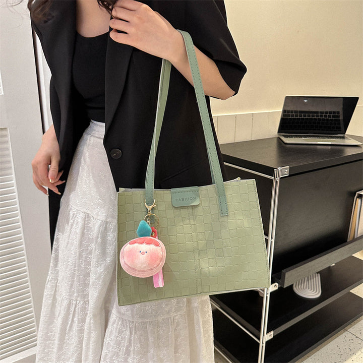 Damen Designer-Umhängetasche mit geflochtenem Muster Nord Taschen