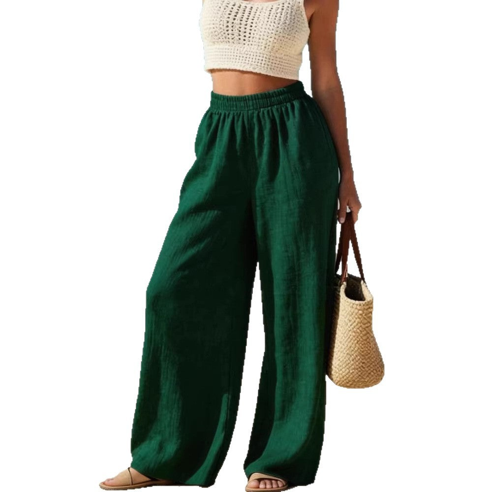 Damen weite Palazzohose Nord Taschen