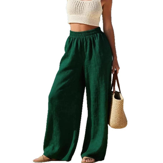 Damen weite Palazzohose Nord Taschen