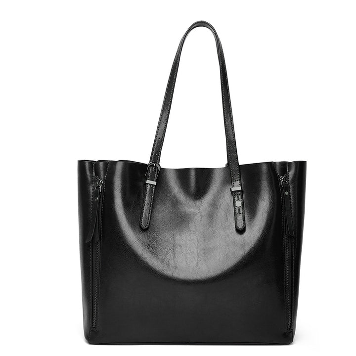 Damen Shopper-Tasche aus hochwertigem Kunstleder mit elegantem Innenfächersystem Nord Taschen