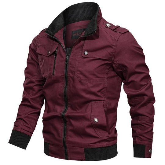 Herren Modische Utility-Jacke mit mehreren Brusttaschen Nord Taschen