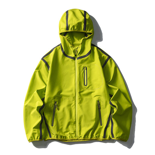 Unisex Wasserdichte Softshell-Outdoorjacke mit verschweißten Nähten und Kapuze Nord Taschen