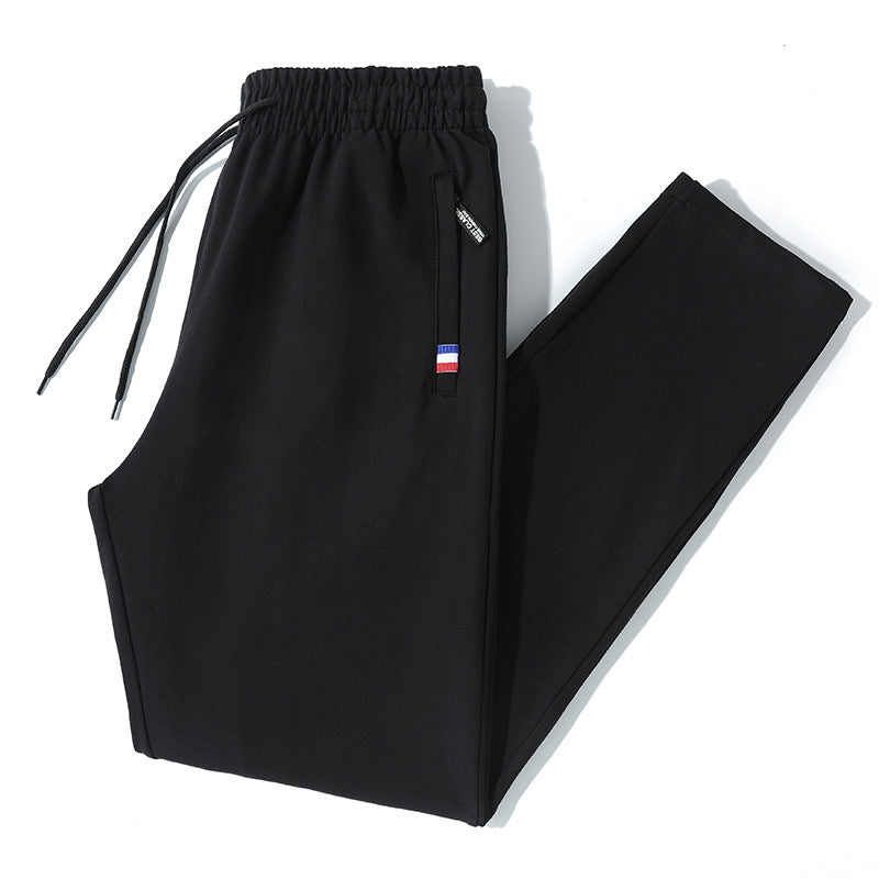 Herren Tapered-Jogginghose mit Tunnelzug, Reißverschlusstasche & Rippbündchen Nord Taschen