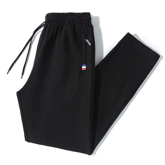 Herren Tapered-Jogginghose mit Tunnelzug, Reißverschlusstasche & Rippbündchen Nord Taschen