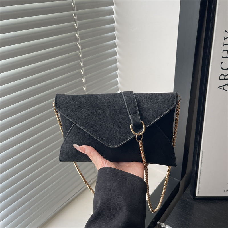 Damen Clutch-Tasche mit elegantem Umschlagdesign und feinem Kunstleder Nord Taschen