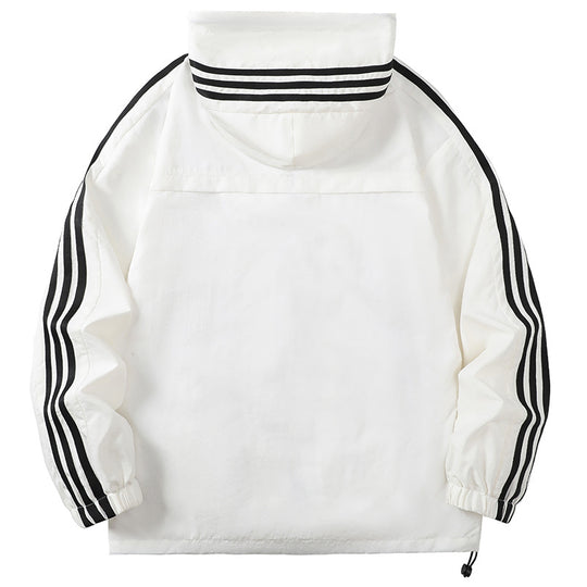 Herren Sportliche Übergangsjacke mit Kapuze und reflektierenden Akzenten Nord Taschen