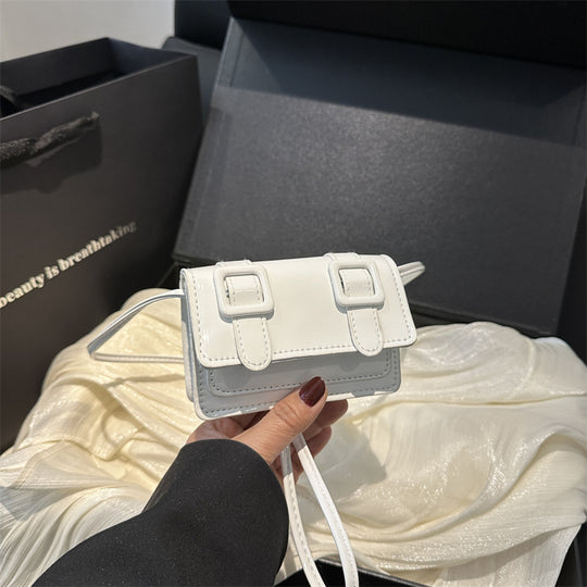 Damen klassische Mini-Umhängetasche mit elegantem Riemen Nord Taschen