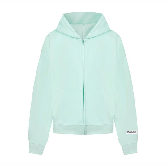 Damen Kapuzen‑Sweatjacke mit durchgehendem Reißverschluss, Kängurutasche und relaxed Fit Nord Taschen