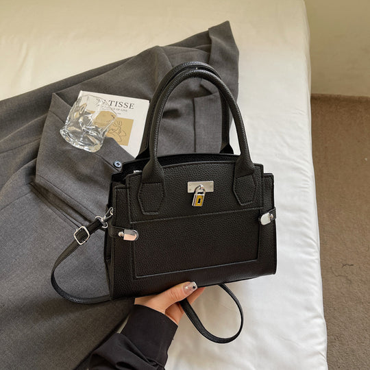 Damen elegante Handtasche mit strukturiertem Kunstleder und praktischen Trageoptionen Nord Taschen