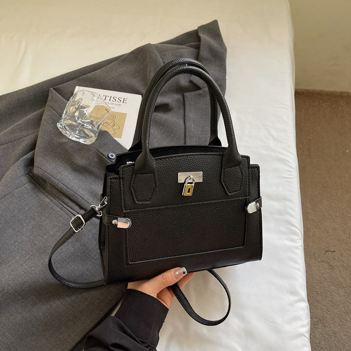 Damen elegante Handtasche mit strukturiertem Kunstleder und praktischen Trageoptionen Nord Taschen