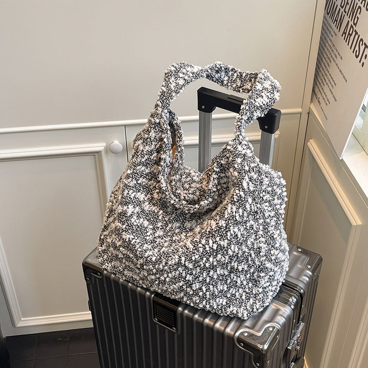Damen sommerliche Hobo-Tasche mit einzigartigem Texturmuster Nord Taschen