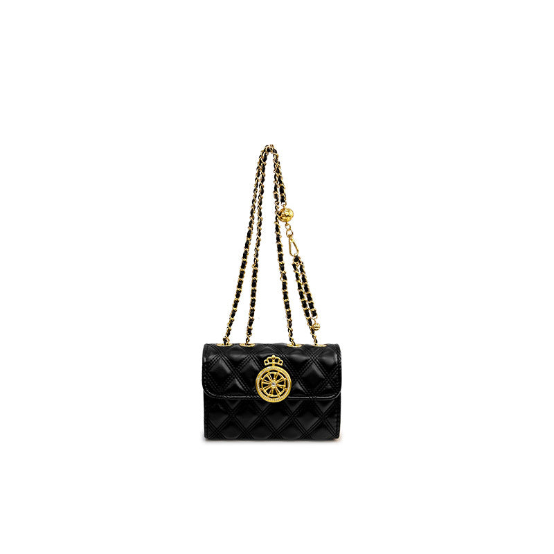 Damen Clutch-Tasche mit luxuriösem Kettenriemen und eleganter Steppung Nord Taschen
