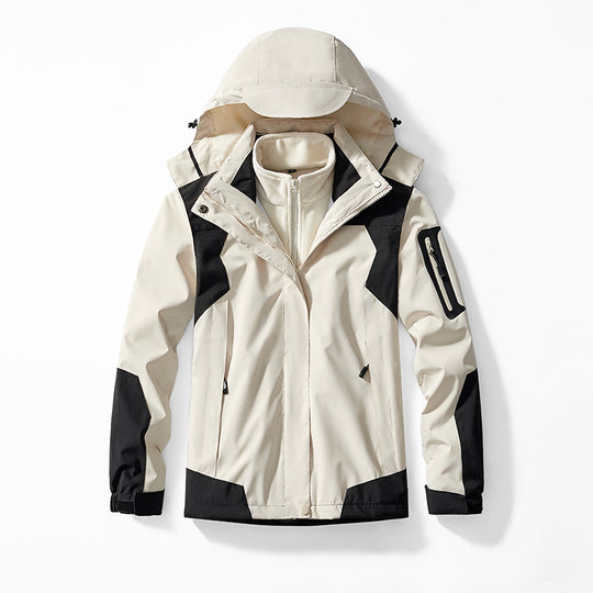 Herren atmungsaktive Outdoor-Windejacke Nord Taschen