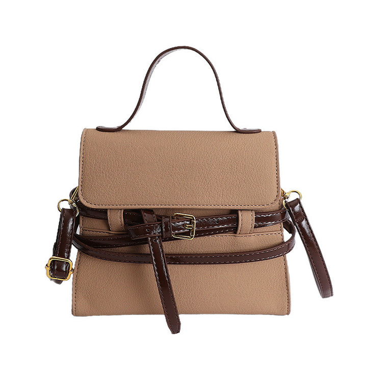 Damen Handtasche mit abnehmbarem Schultergurt und elegantem Gürtel Nord Taschen