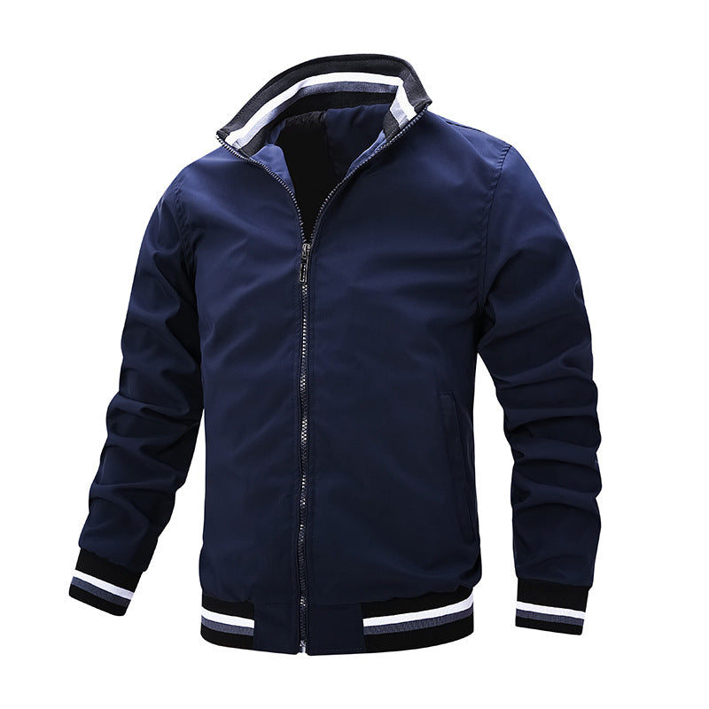 Herren Sportliche Übergangsjacke mit kontrastierenden Akzenten Nord Taschen