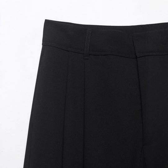 Damen Weite High‑Waist‑Palazzohose aus fließendem Jersey Nord Taschen
