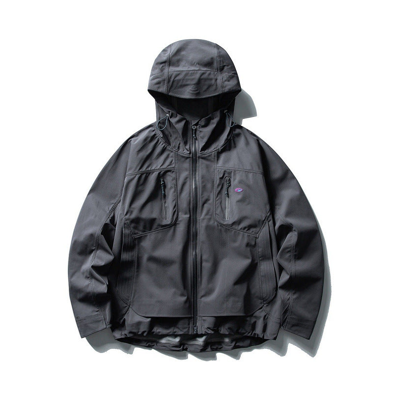 Unisex Technische Softshell-Fieldjacke mit verschweißten Nähten, vier Reißverschlusstaschen und verlängerter Rückenpartie Nord Taschen