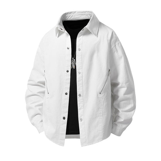 Herren Lässige Utility-Jacke Nord Taschen