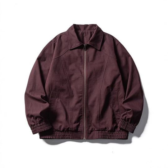 Herren Boxy-Fieldjacke im Utility-Look mit Stehkragen, durchgehendem Reißverschluss und elastischem Saum Nord Taschen