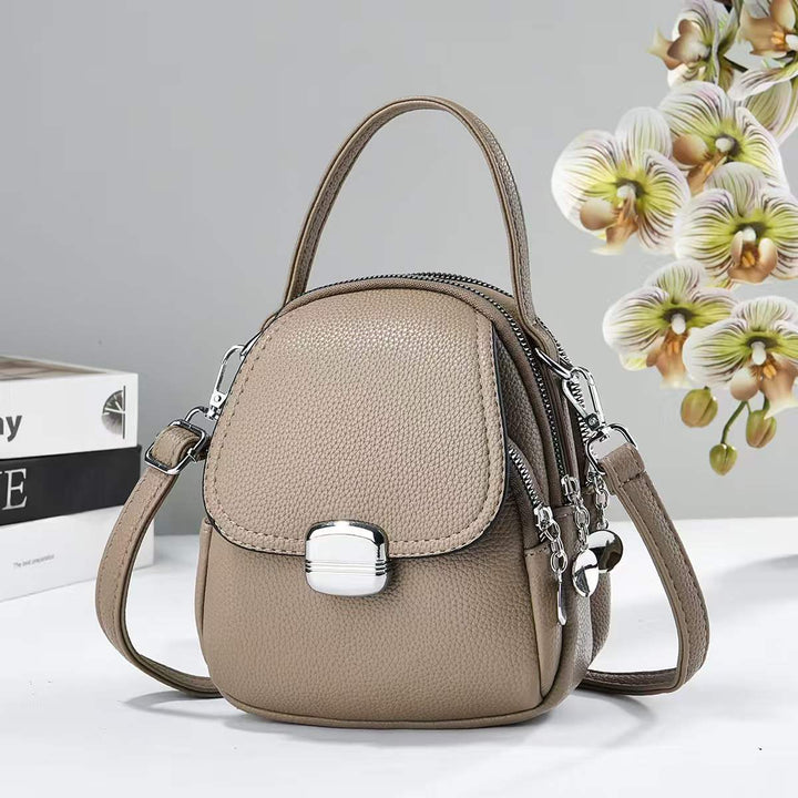 Damen Umhängetasche mit strukturiertem Design und praktischen Fächern Nord Taschen