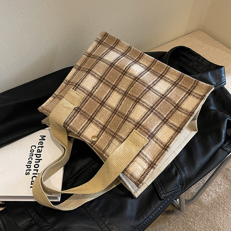 Damen tragbare Baumwoll Shopper-Tasche Nord Taschen