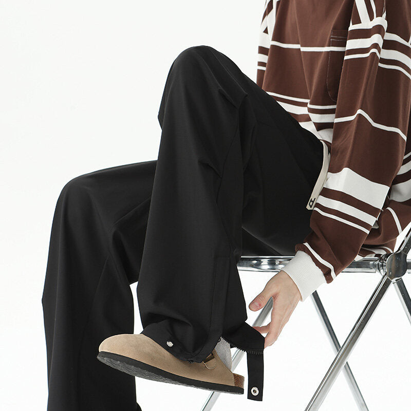 Damen Weite Cargo-Loungehose mit elastischem Bund, Tunnelzug und verstellbarem Saum Nord Taschen