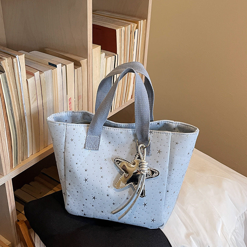 Damen modische Tragetasche mit Sternenmotiv Nord Taschen