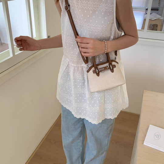 Damen Mini-Tasche mit verstellbarem Schulterriemen Nord Taschen