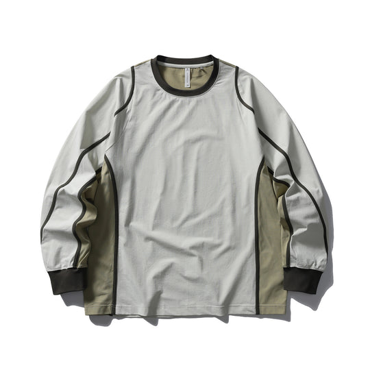 Unisex Funktionales Longsleeve im Oversize-Layering-Stil mit Flachnähten und Rippbündchen Nord Taschen