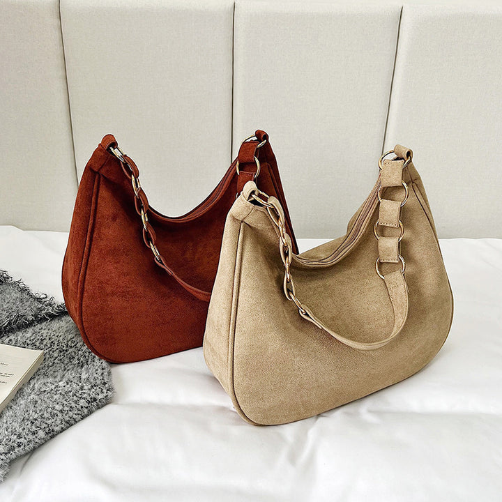 Damen elegante Umhängetasche mit hochwertigem Kettenriemen Nord Taschen