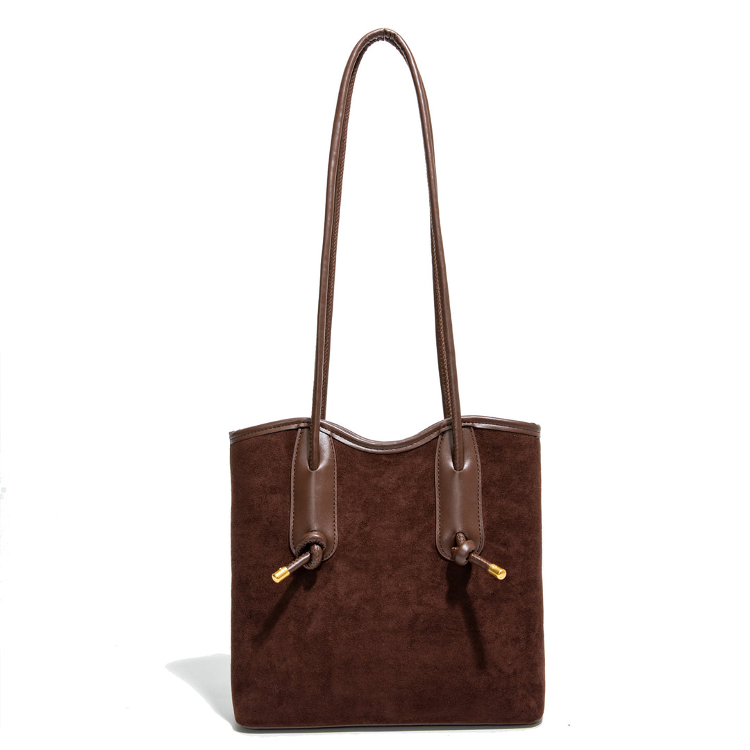 Damen stilvolle Beuteltasche aus hochwertigem Wildleder Nord Taschen