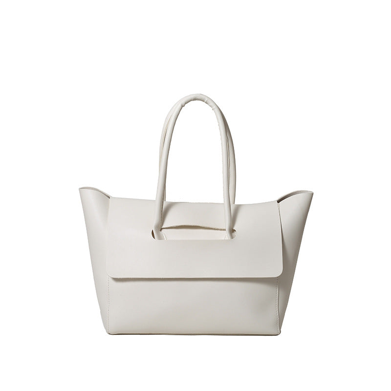 Damen elegante Handtasche aus hochwertigem Kunstleder mit raffiniertem Verschluss Nord Taschen