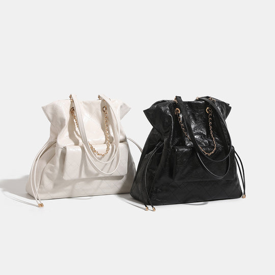 Damen modische Tragetasche mit innovativem Falt-Design und hochwertigem Kunstleder Nord Taschen