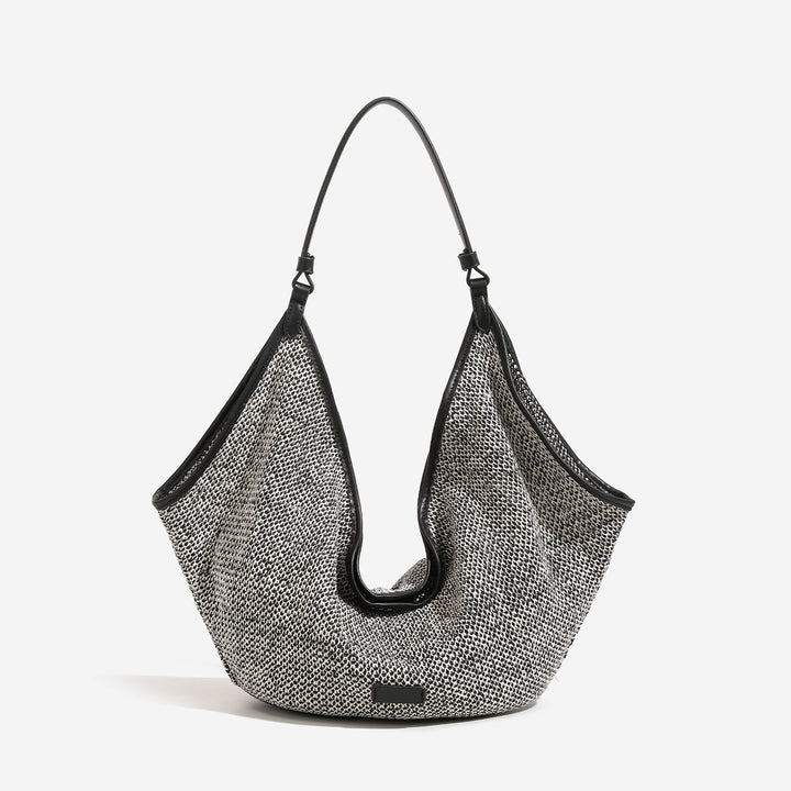 Damen Hobo-Tasche aus hochwertigem, luftigem Gewebe mit elegantem Design Nord Taschen