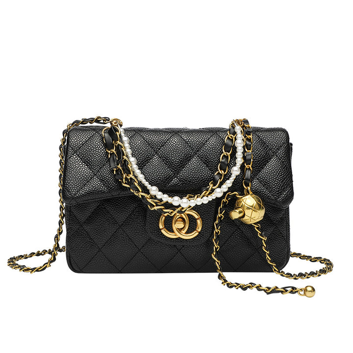 Damen Clutch-Tasche mit luxuriösem Kettenriemen und dekorativen Elementen Nord Taschen