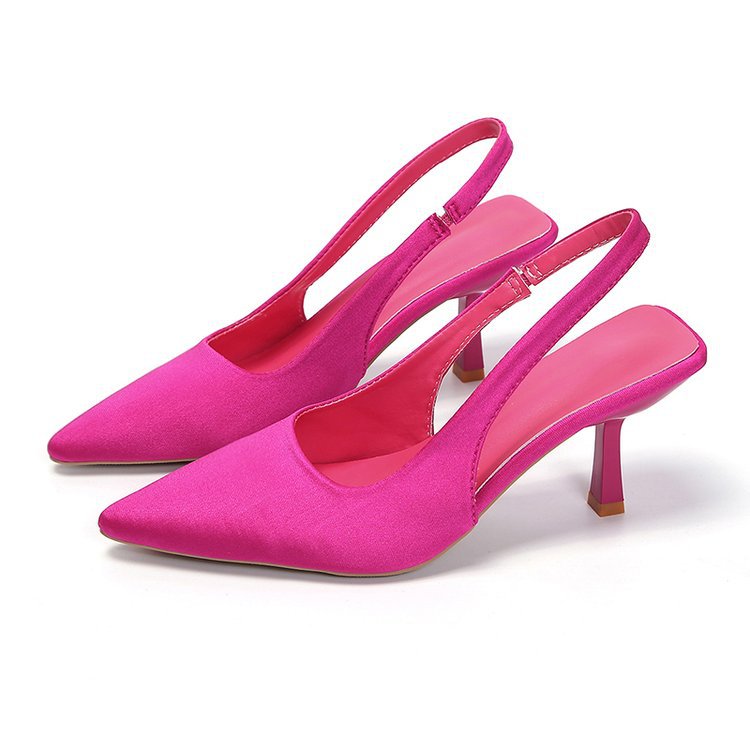 Damen Sling-Pumps mit eleganter Spitze und verstellbarem Riemen