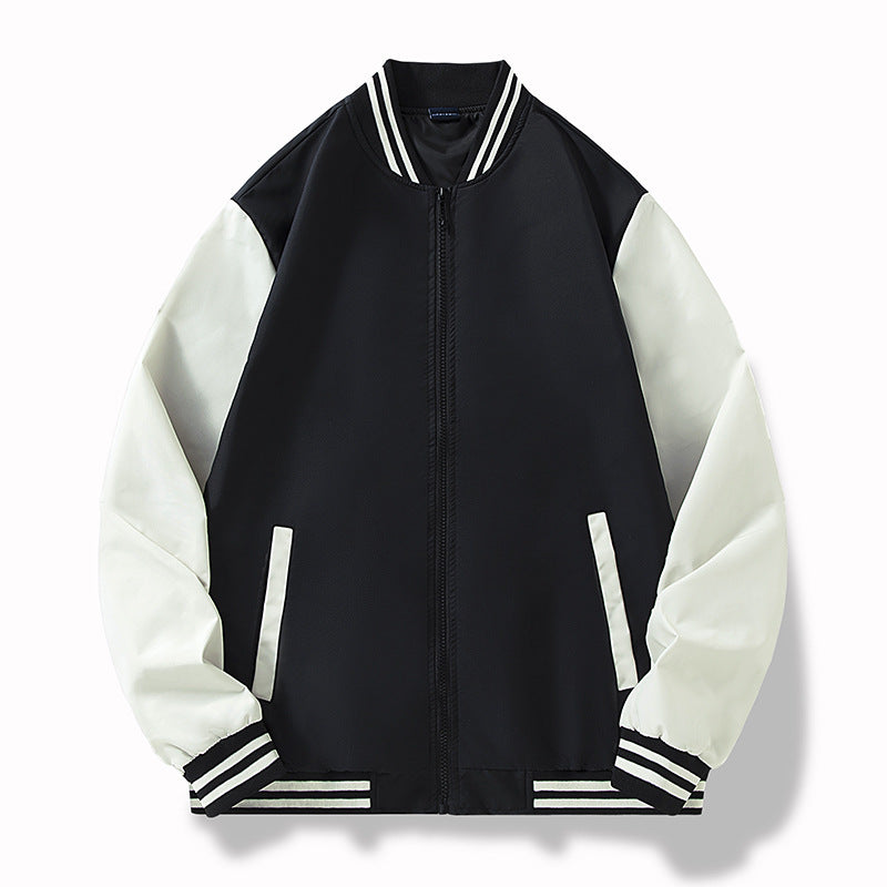 Herren Sportliche Baseballjacke Nord Taschen