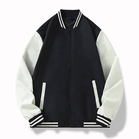 Herren Sportliche Baseballjacke Nord Taschen