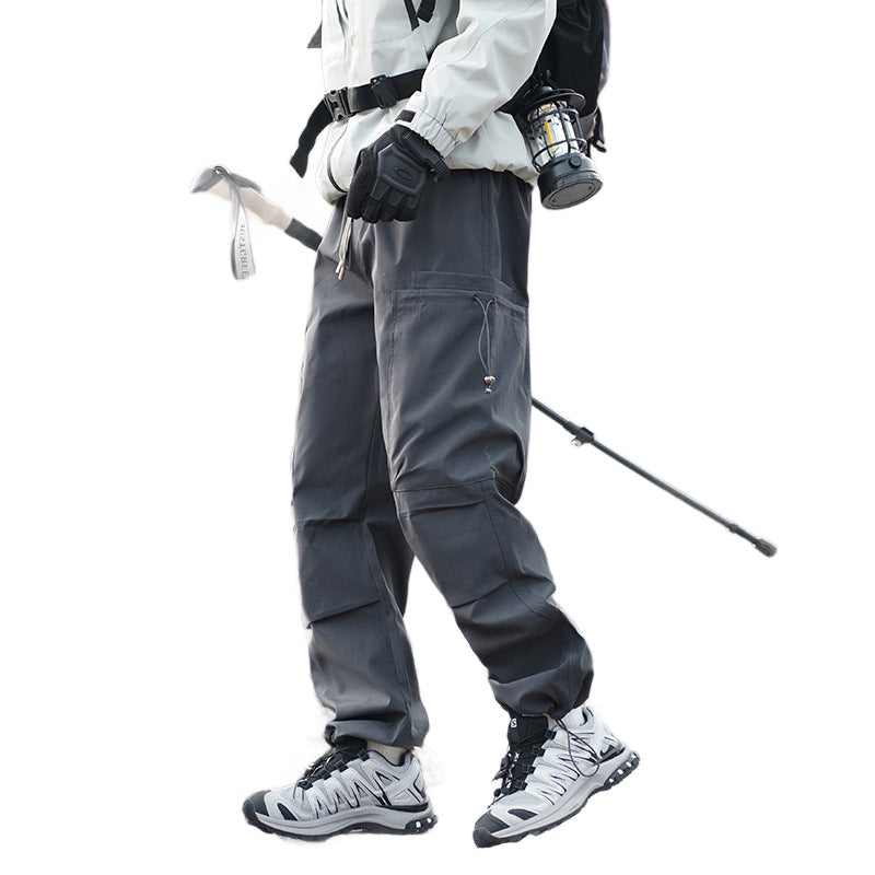 Herren Outdoor-Cargohose mit verstärkten Knien, wasserabweisend und atmungsaktiv Nord Taschen