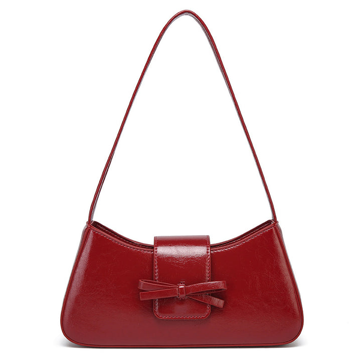 Damen Handtasche mit verspieltem Schleifendetail und eleganter Form Nord Taschen