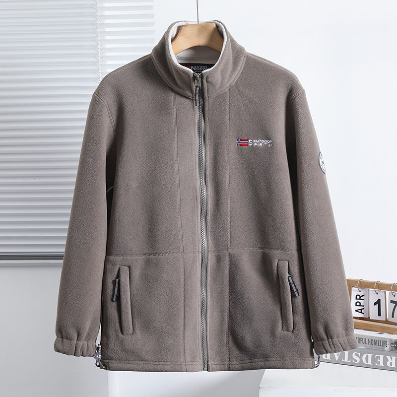 Herren Fleecejacke Nord Taschen