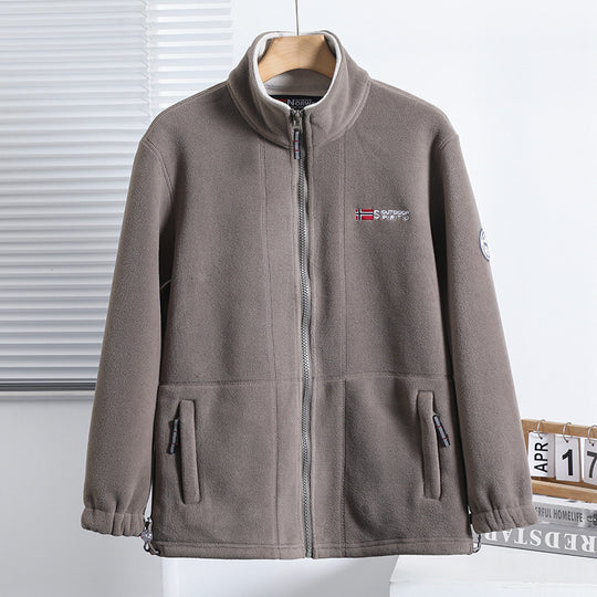 Herren Fleecejacke Nord Taschen