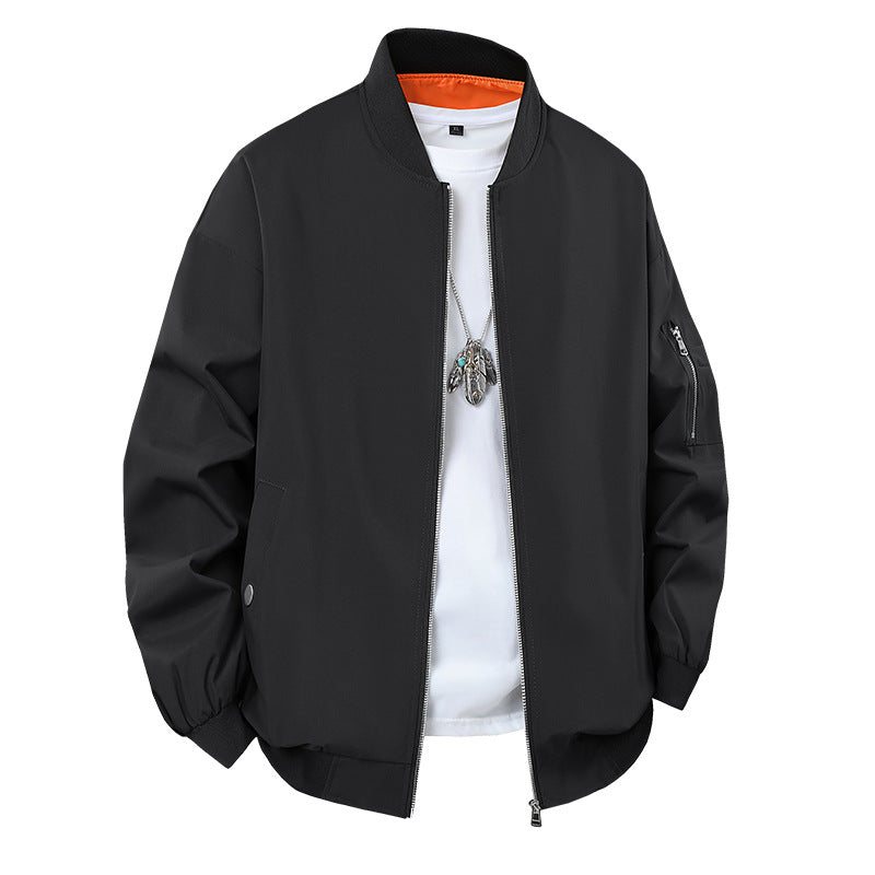Herren Freizeitjacke mit hohem Kragen und praktischen Taschen Nord Taschen