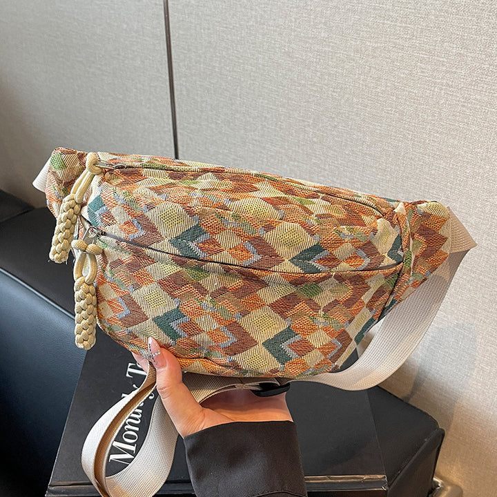 Damen modische Rucksacktasche mit geometrischem Design Nord Taschen