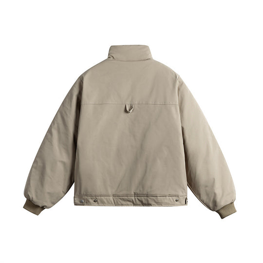 Unisex Kurz geschnittene gesteppte Jacke mit Stehkragen und ergonomischen Seiteneinsätzen Nord Taschen