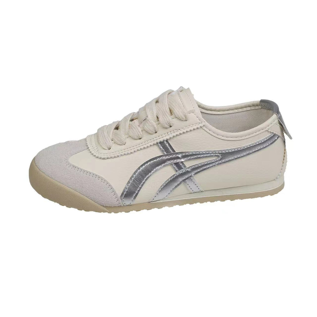 Damen Sportliche Sneakers im Retro-Design mit kontrastierenden Farbakzenten Nord Taschen